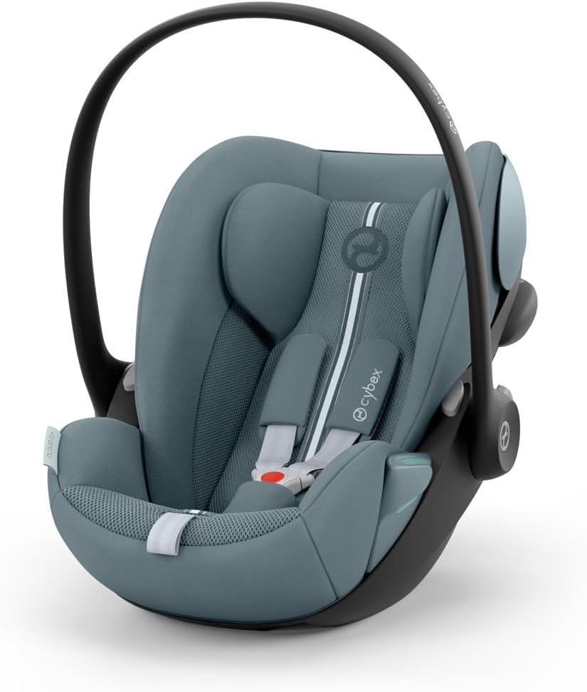 Gold Cloud G3 Baby Car Seat, 180° Rotatable Infant Car Seat with Newborn Reducer, Suitable for Birth to 24 Months, 40–87cm, Max 13kg, Almond Beige
