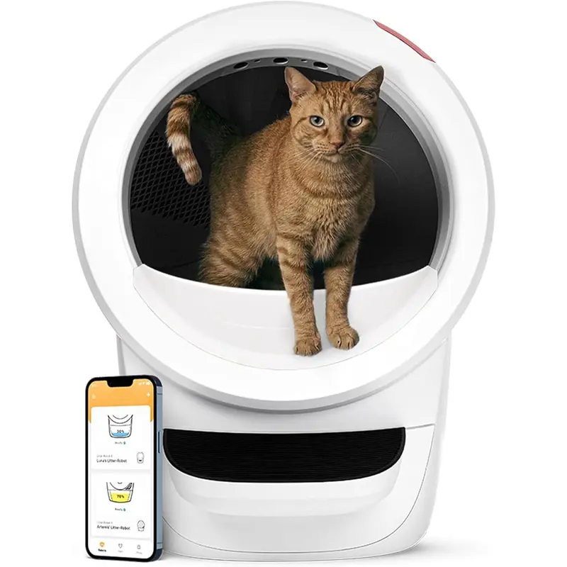 4 Automatic Self-Cleaning Cat Litter Box by Whisker