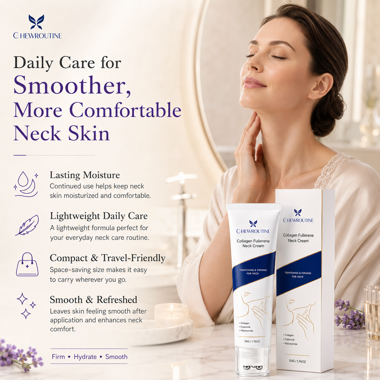 Anti-Wrinkle Neck Cream 🌿