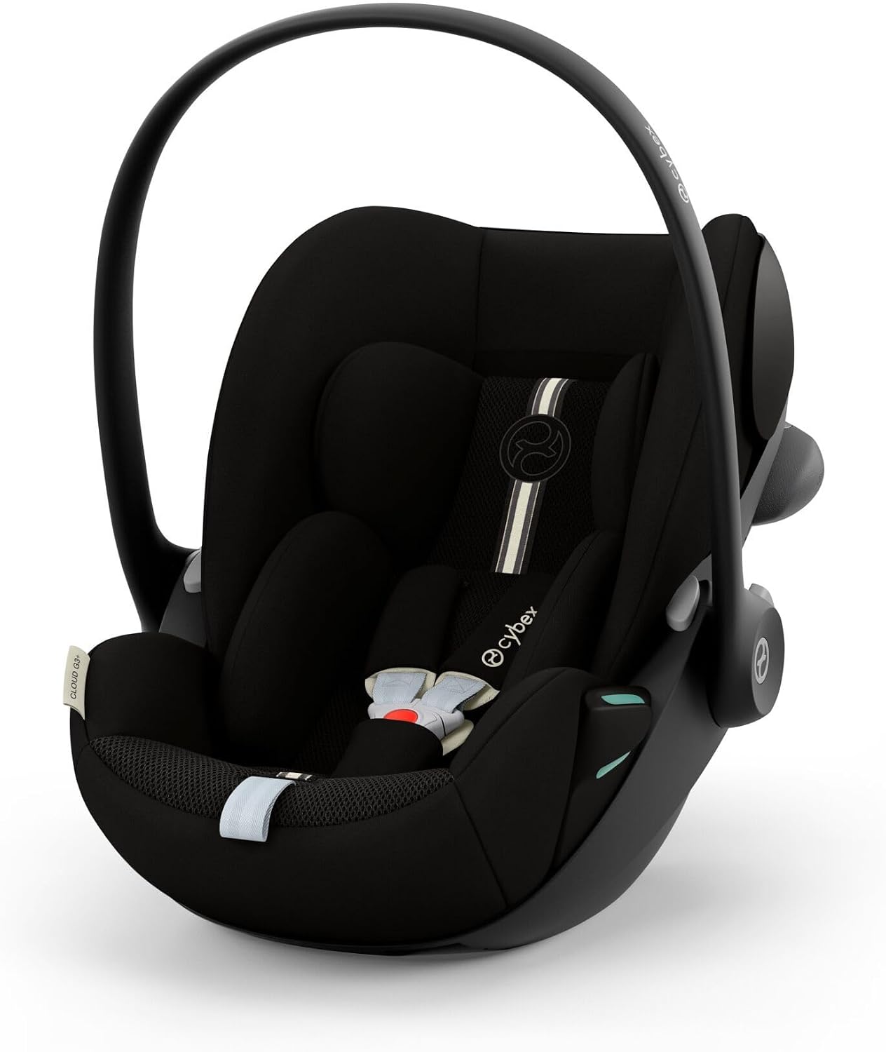 Gold Cloud G3 Baby Car Seat, 180° Rotatable Infant Car Seat with Newborn Reducer, Suitable for Birth to 24 Months, 40–87cm, Max 13kg, Almond Beige