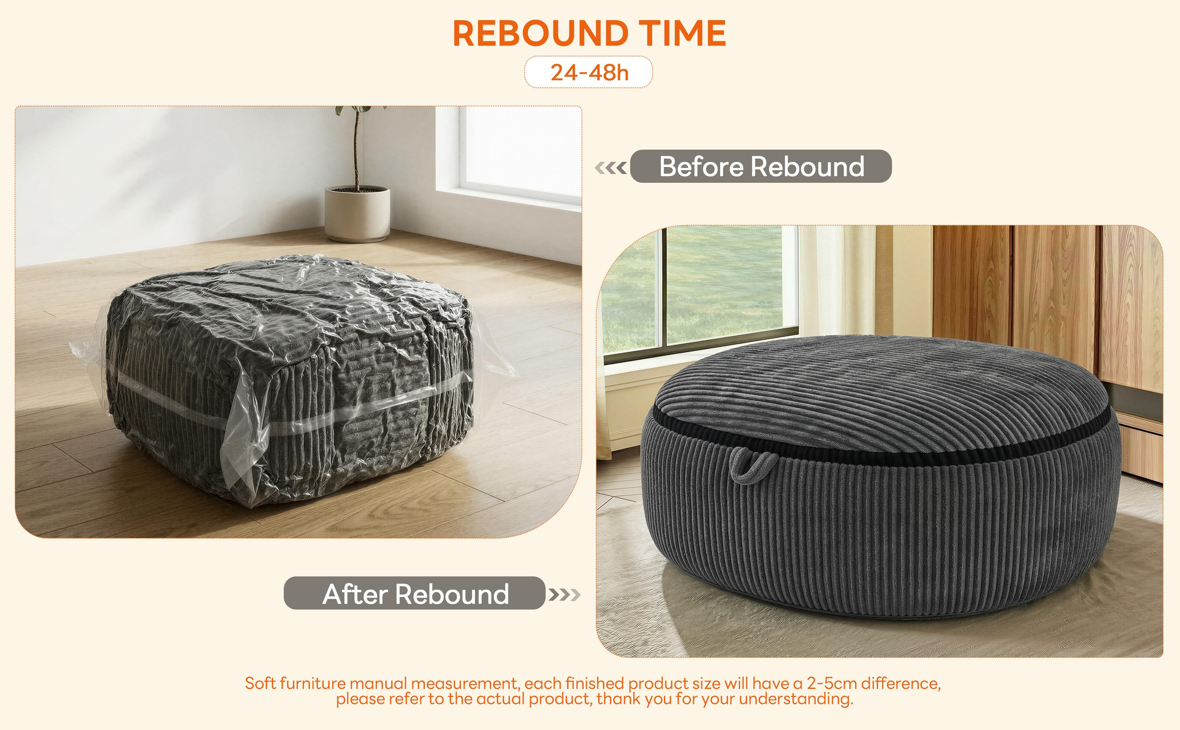 LIKIMIO 5-8FT Giant Memory Foam Beanbag Lazy Sofa - Modern Fully Assembled Armless Durable Living Room Apartment Furniture, Machine-Washable Removable Velvet Cover Indoor Grey Couch LIKIMIO 5-8FT Giant Memory Foam Beanbag Lazy Sofa - Modern Fully Assembled Armless Durable Living Room Apartment Furniture, Machine-Washable Removable Velvet Cover Indoor Grey Couch