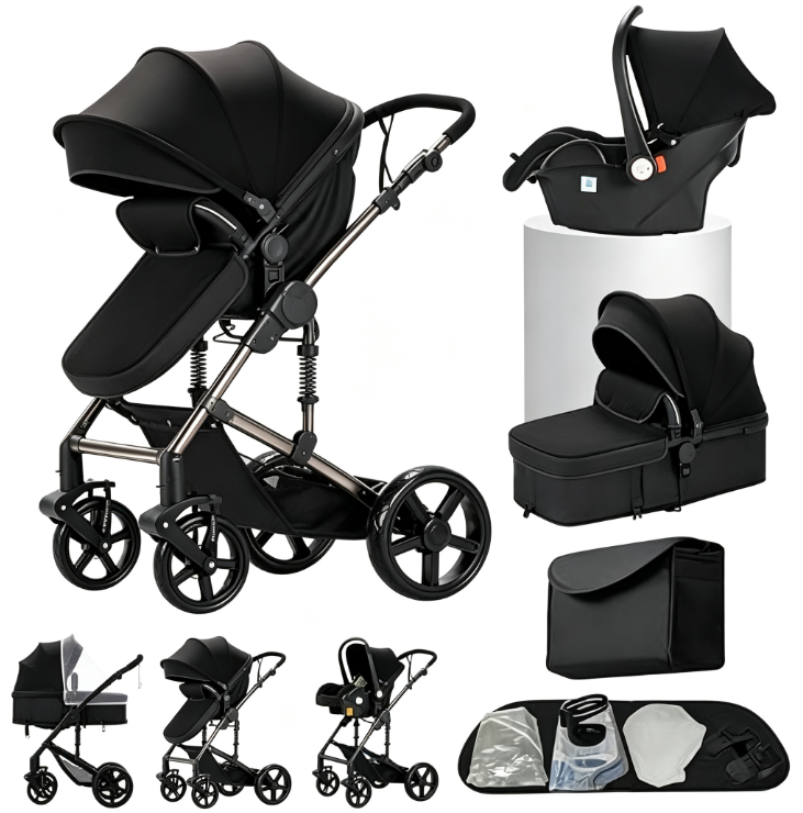 Poussette 3 en 1 Poussette trio avec cosy Poussette Reversible