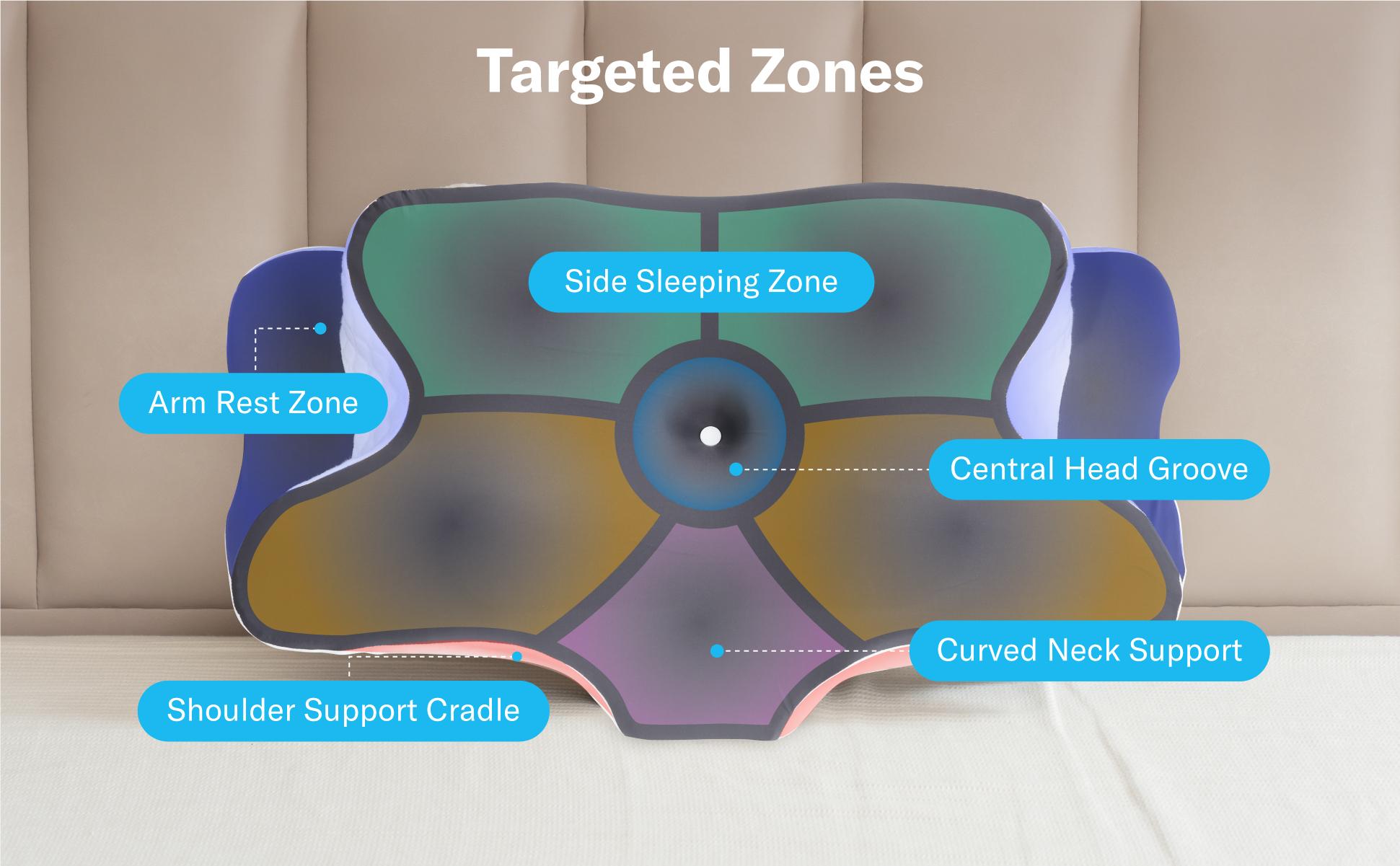 Alcedo Cervical Memory Foam Pillow for Neck and Shoulder Pain Relief, Adjustable Ergonomic Contour Orthopedic Pillow with Cervical Support for Side, Back and Stomach Sleepers Alcedo Cervical Memory Foam Pillow for Neck and Shoulder Pain Relief, Adjustable Ergonomic Contour Orthopedic Pillow with Cervical Support for Side, Back and Stomach Sleepers