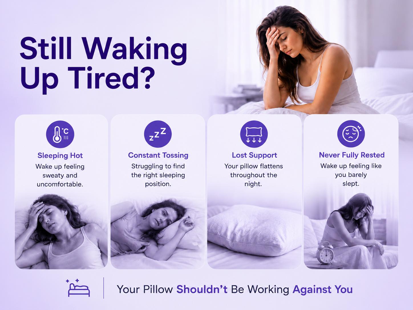 Cooling Honeycomb TPE Pillow, Ergonomic Neck Support Pillow, Breathable & Fully Washable, High-Elastic Cervical Pillow for Side & Back Sleepers Cooling Honeycomb TPE Pillow, Ergonomic Neck Support Pillow, Breathable & Fully Washable, High-Elastic Cervical Pillow for Side & Back Sleepers