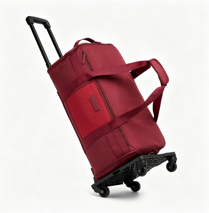 Large Capacity Weekender Carry-on Bag, Holds 14 Days Clothes, Lightweight Duffle Bag for Airplane Travel Weekend Getaway