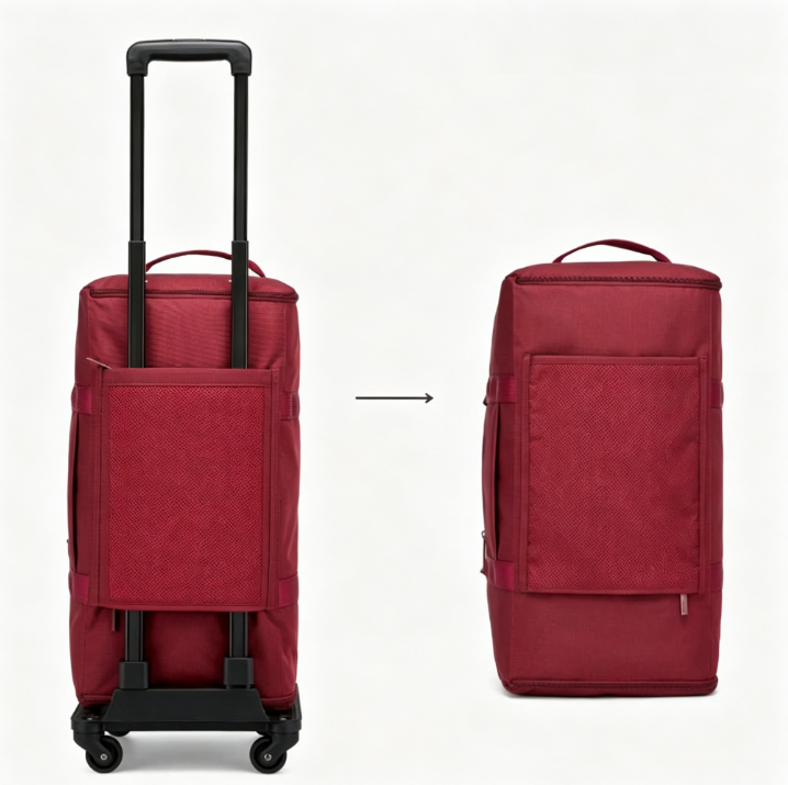 Large Capacity Weekender Carry-on Bag, Holds 14 Days Clothes, Lightweight Duffle Bag for Airplane Travel Weekend Getaway