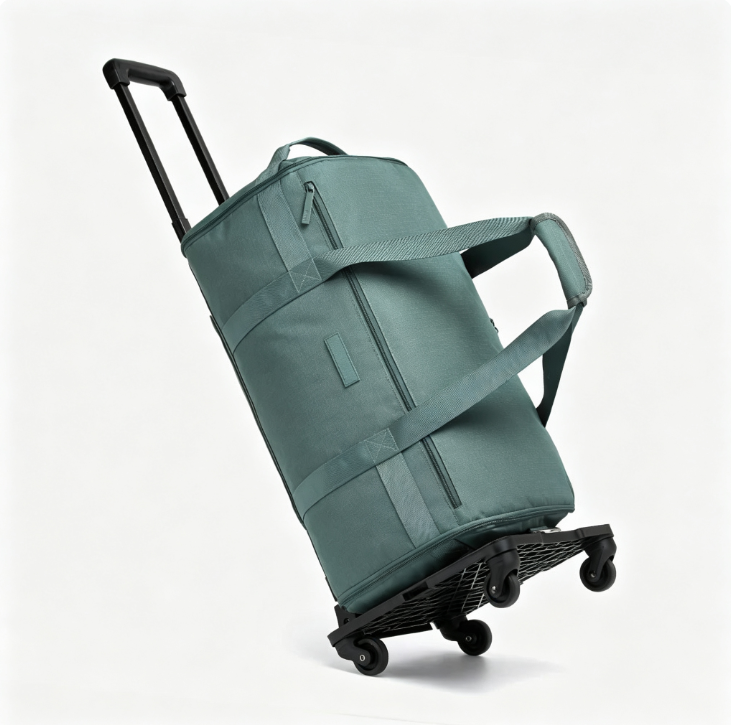 Large Capacity Weekender Carry-on Bag, Holds 14 Days Clothes, Lightweight Duffle Bag for Airplane Travel Weekend Getaway