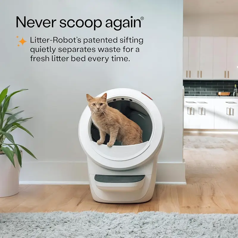 4 Automatic Self-Cleaning Cat Litter Box by Whisker