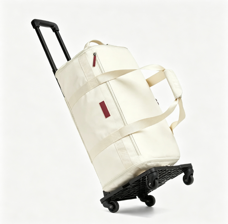 Large Capacity Weekender Carry-on Bag, Holds 14 Days Clothes, Lightweight Duffle Bag for Airplane Travel Weekend Getaway