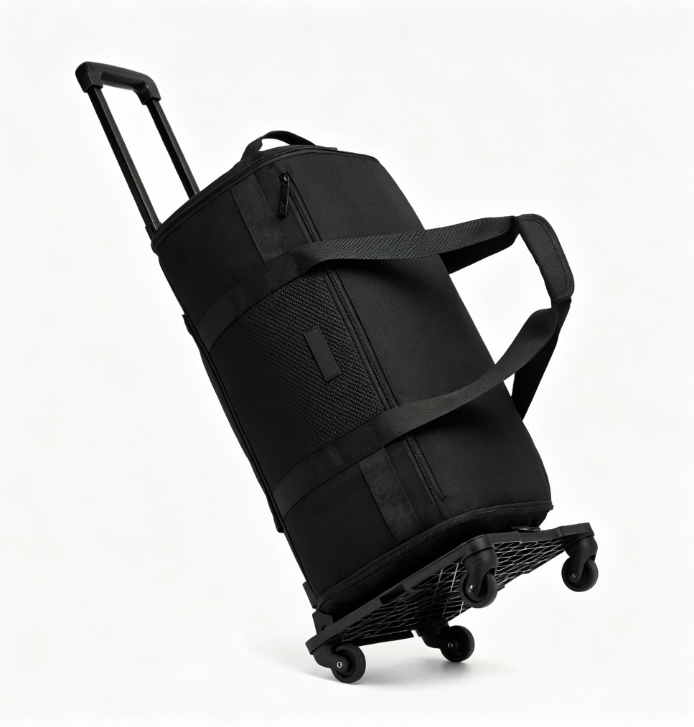 Large Capacity Weekender Carry-on Bag, Holds 14 Days Clothes, Lightweight Duffle Bag for Airplane Travel Weekend Getaway
