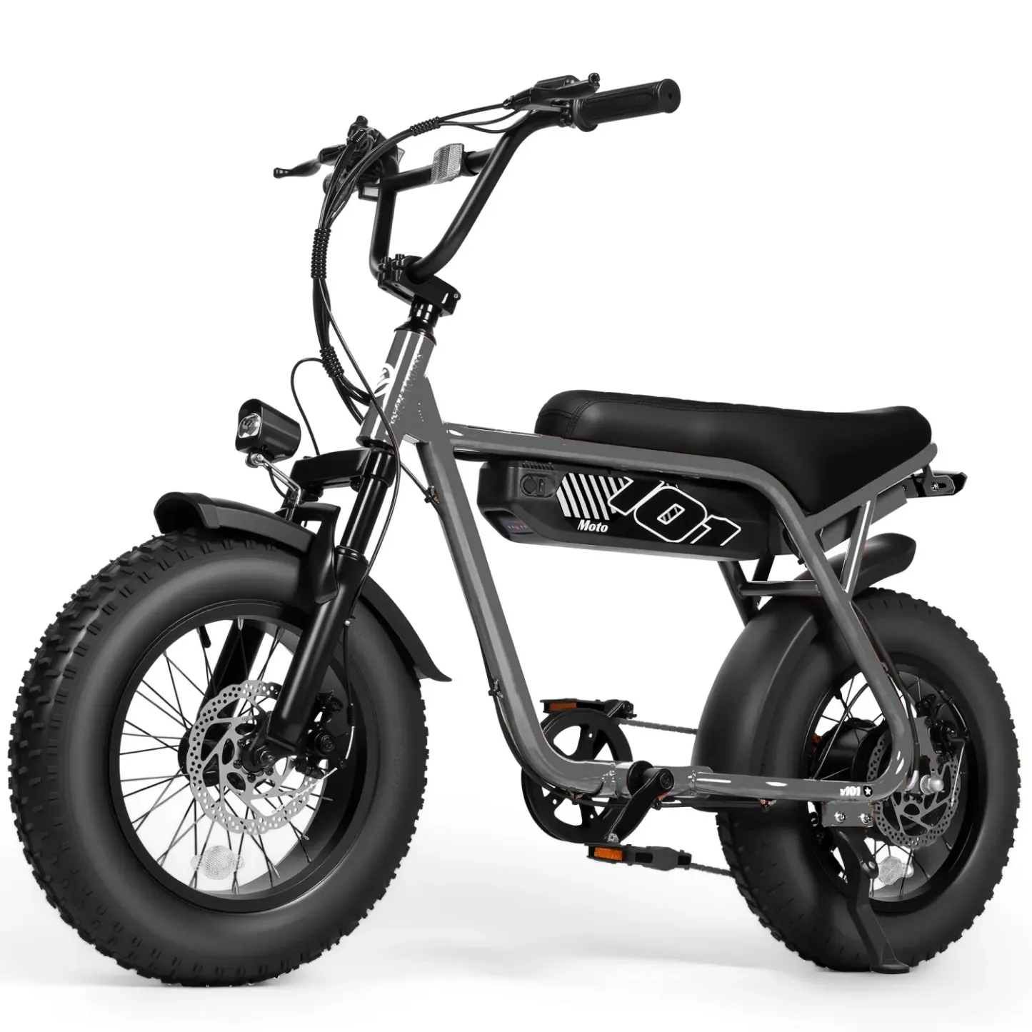 Bicicleta Eléctrica Potente 1500W con Llantas Anchas 16x4.0, Hasta 28MPH, Batería 48V 13Ah y Desbloqueo NFC, Ideal para Aventura y Commuting