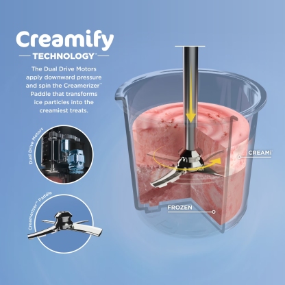 Machine à Glace 7 en 1 – Crèmes Glacées Maison, Sorbets, Milkshakes et Gelato en Quelques Minutes