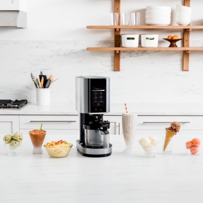 Machine à Glace 7 en 1 – Crèmes Glacées Maison, Sorbets, Milkshakes et Gelato en Quelques Minutes