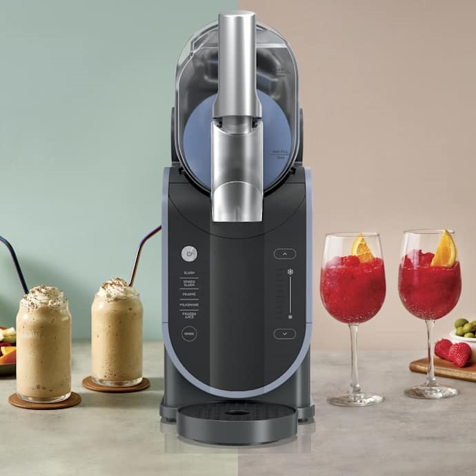 Máquina de Granizados para Bebidas | 7+ Porciones, para Granizados, Frappés y Bebidas Frozen