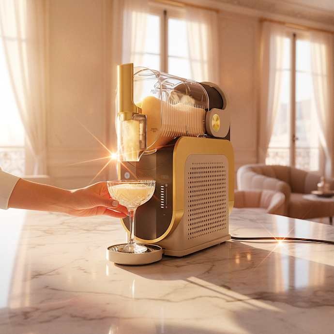 Máquina de Granizados para Bebidas | 7+ Porciones, para Granizados, Frappés y Bebidas Frozen