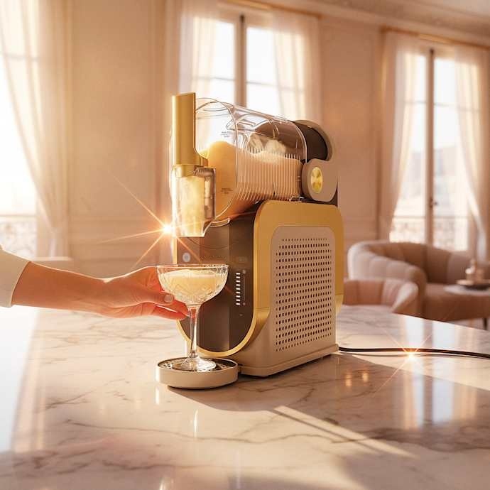 Máquina de Granizados para Bebidas | 7+ Porciones, para Granizados, Frappés y Bebidas Frozen