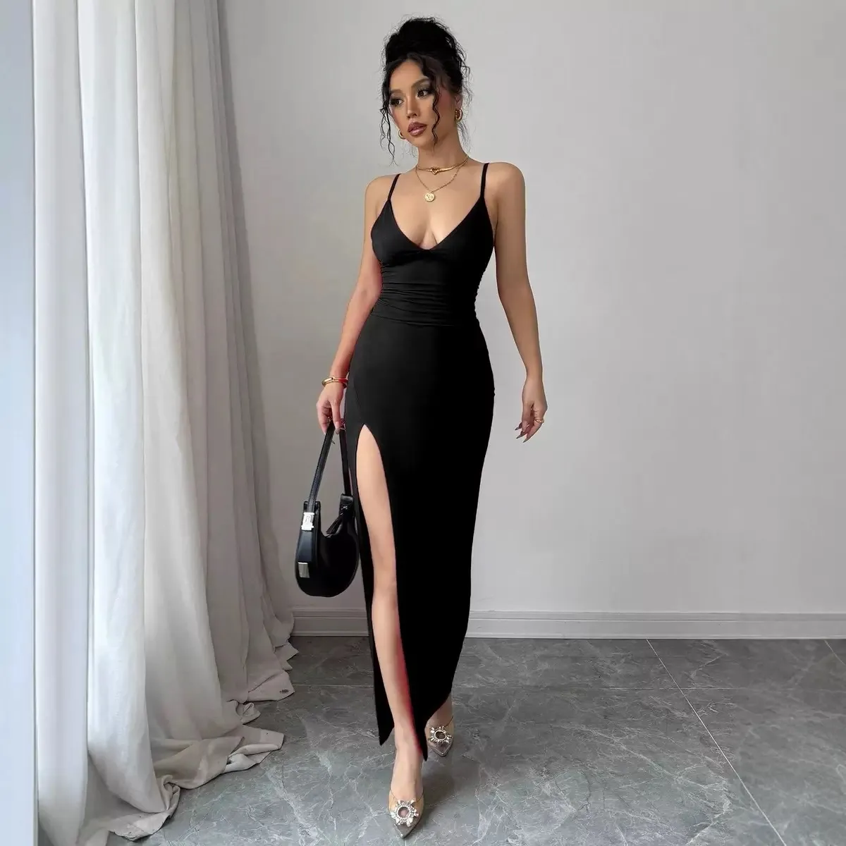 Slit dress