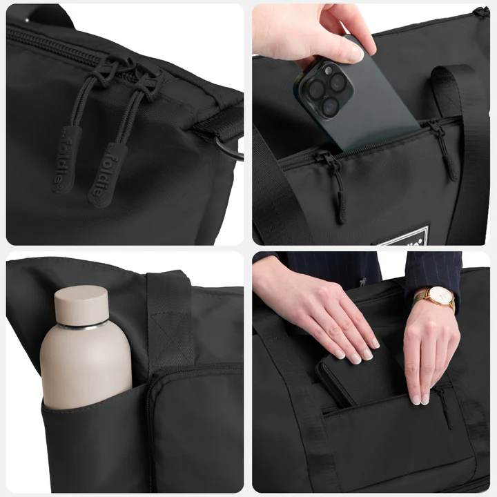 [Copy][Copy][Copy]The Foldie® Travel Black Bag