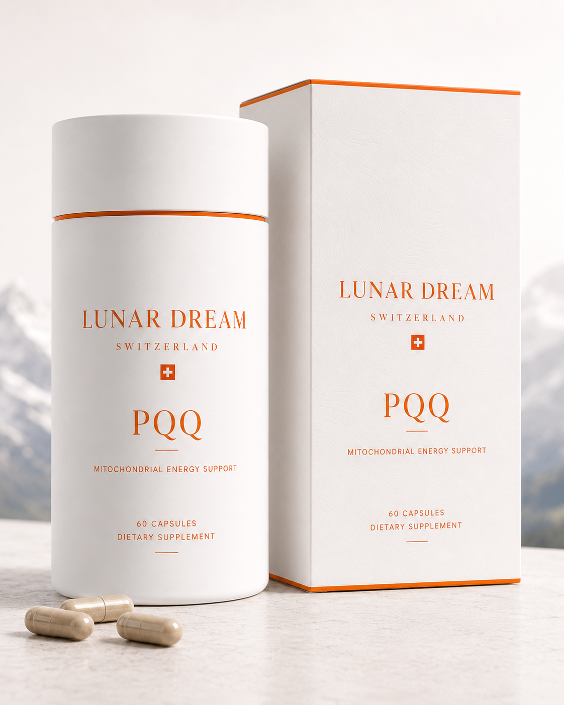 LUNAR DREAM PQQ Mitochondrial Energy Support Capsules
