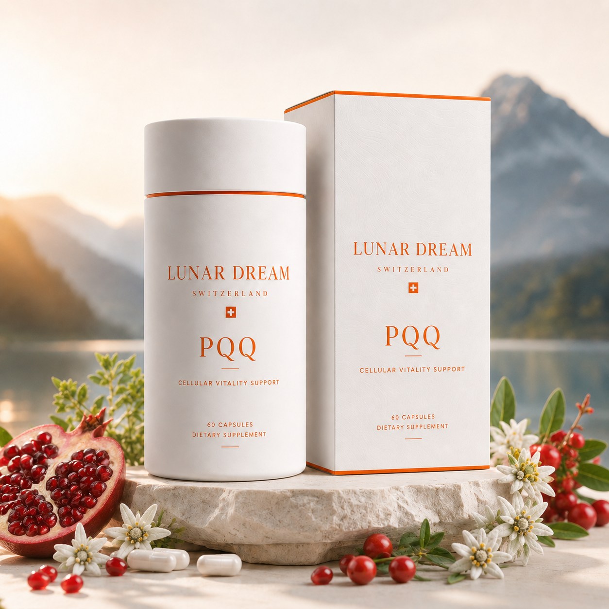LUNAR DREAM PQQ Mitochondrial Energy Support Capsules