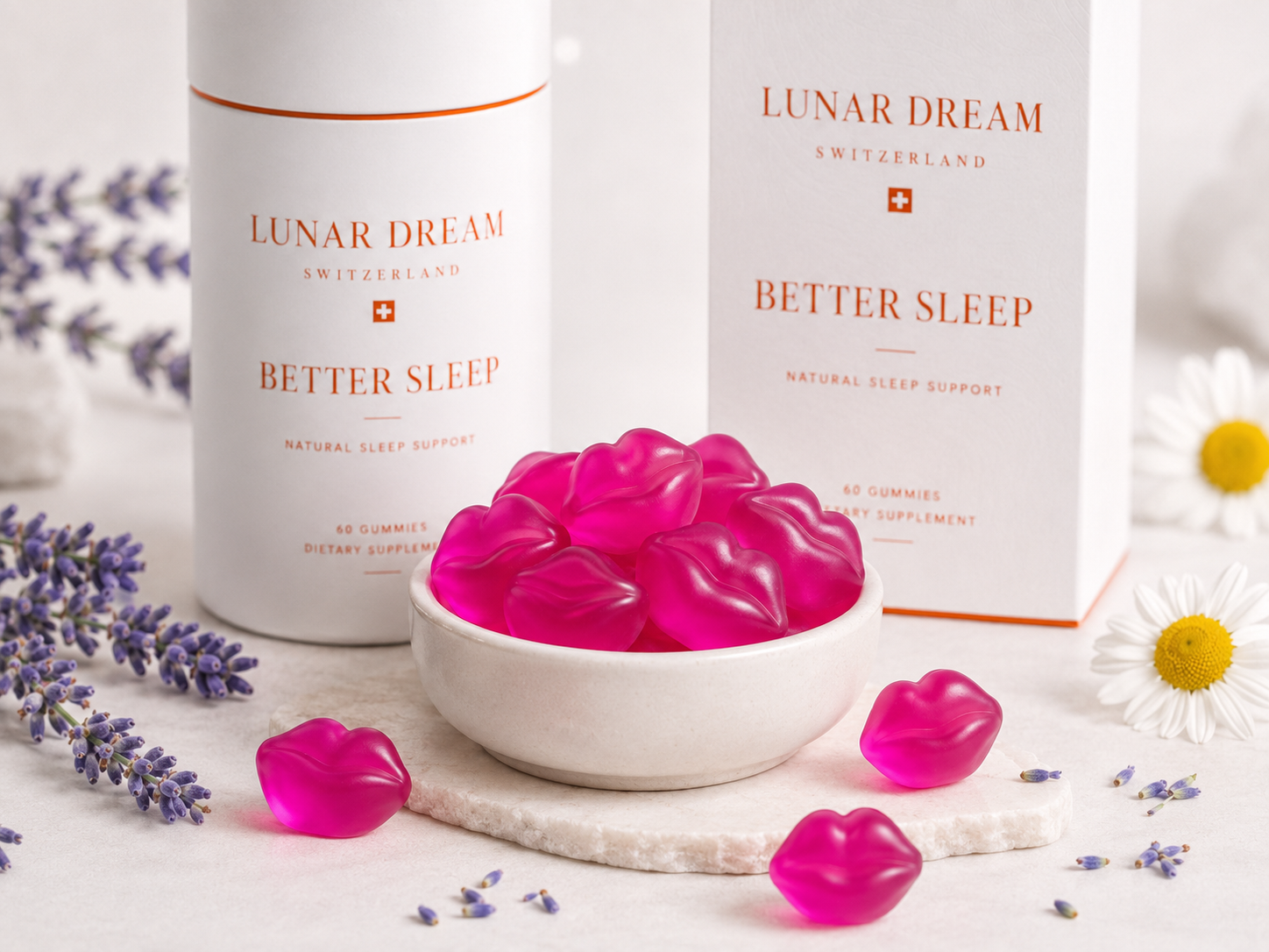 LUNAR DREAM Better Sleep Gummies Sleep & Relaxation Support Gummies