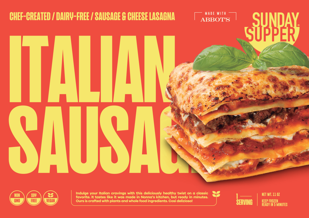 Italian Sausage Lasagna - For One
