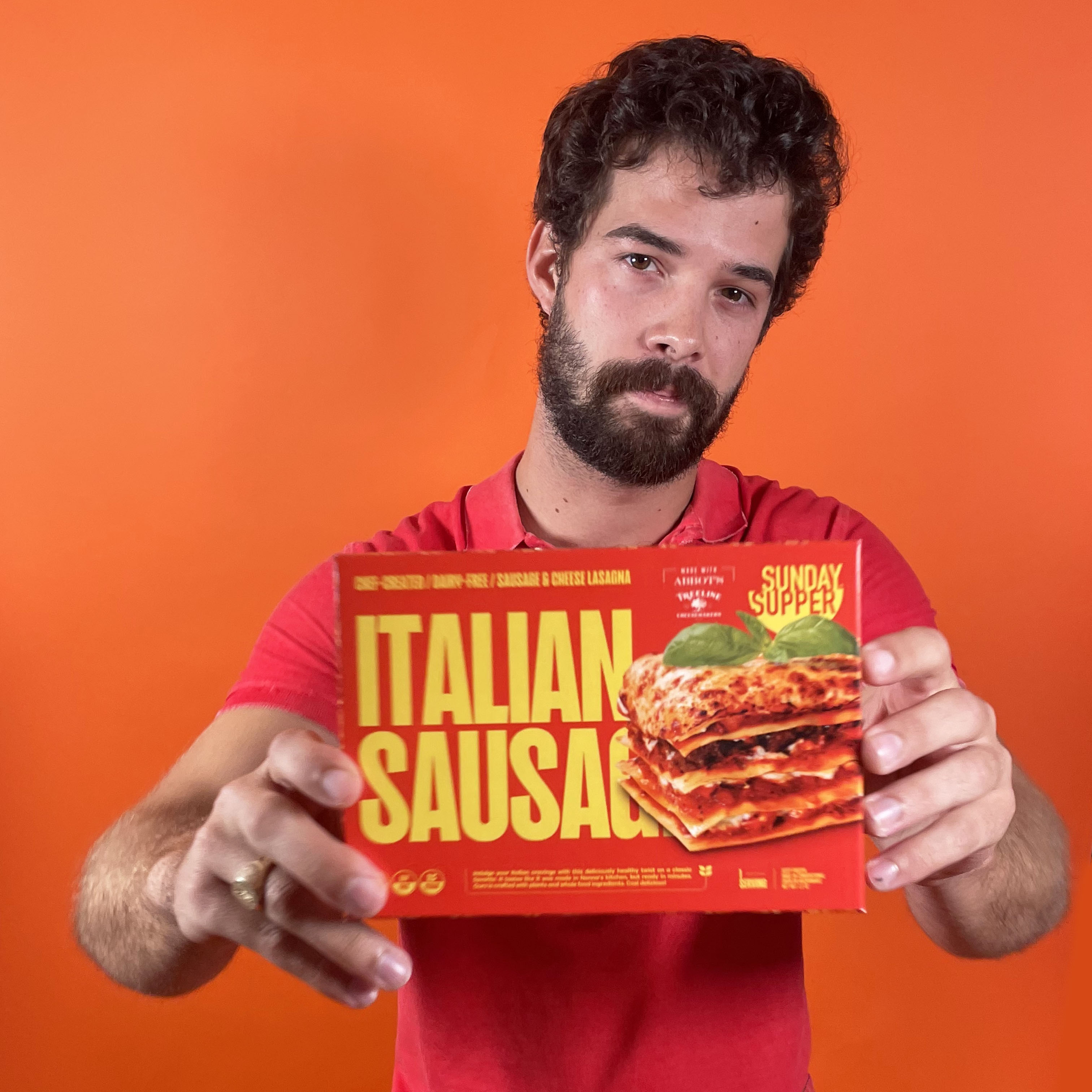 Italian Sausage Lasagna - For One