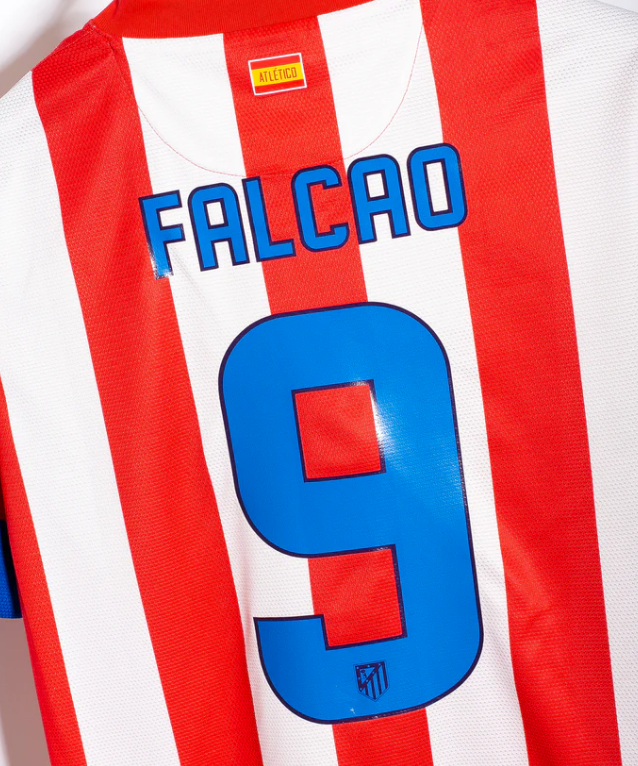Atletico Madrid 2012/13 (Home) + La Liga Patch, Sponsorless