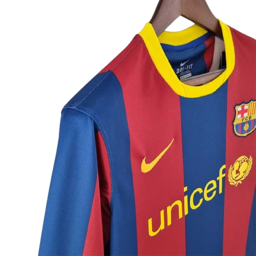FC Barcelona 2010/11 (Home) - Long Sleeve