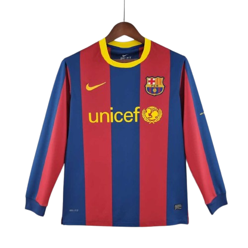 FC Barcelona 2010/11 (Home) - Long Sleeve