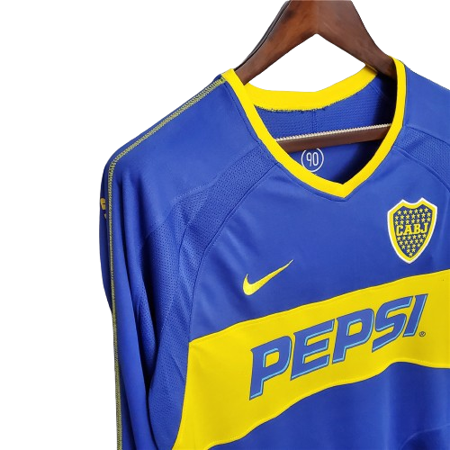 Boca Juniors 2003/04 (Home) - Long Sleeve