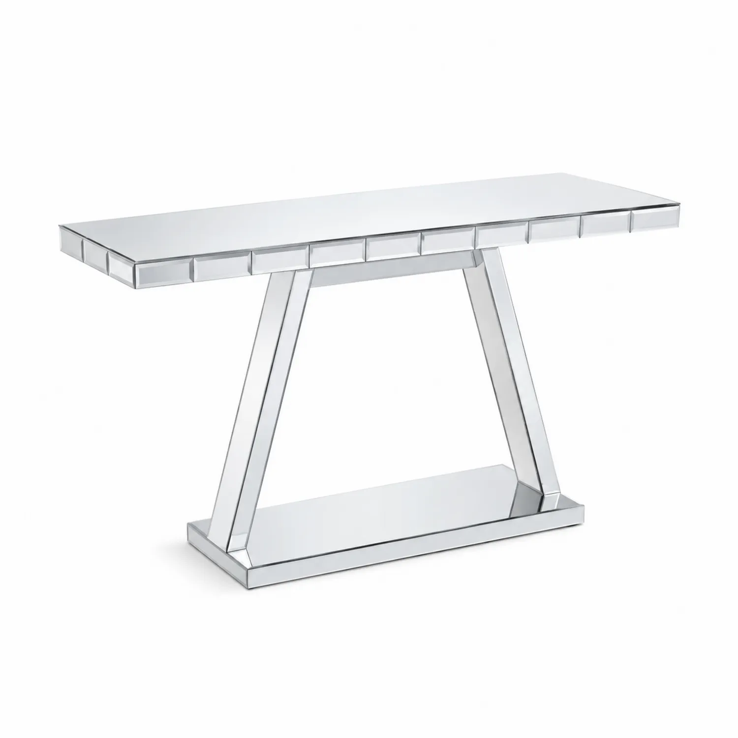 Konsolentisch Spiegelglas 4 mm Silber-Mivterra