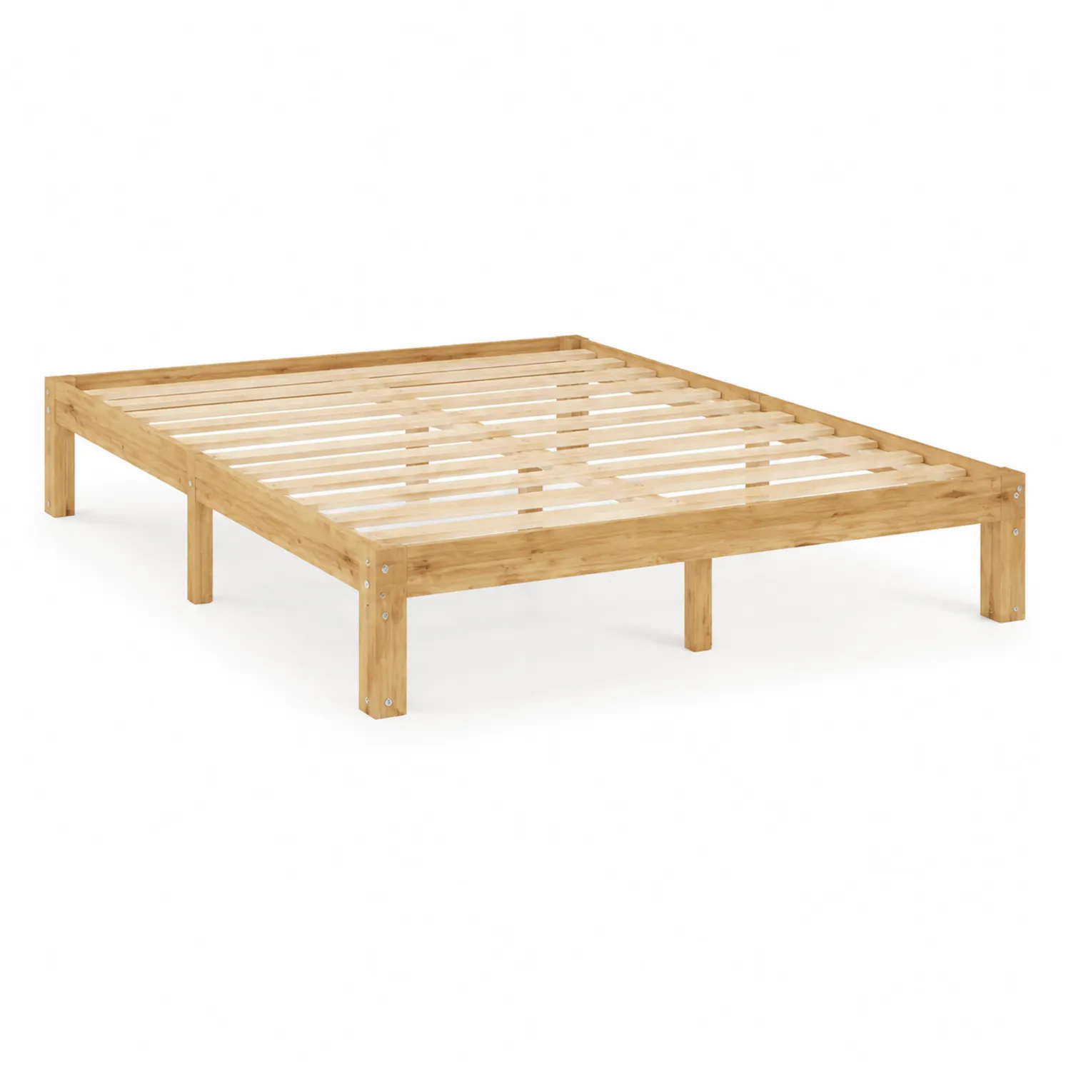 Bambusbettgestell 200x160 cm Natur