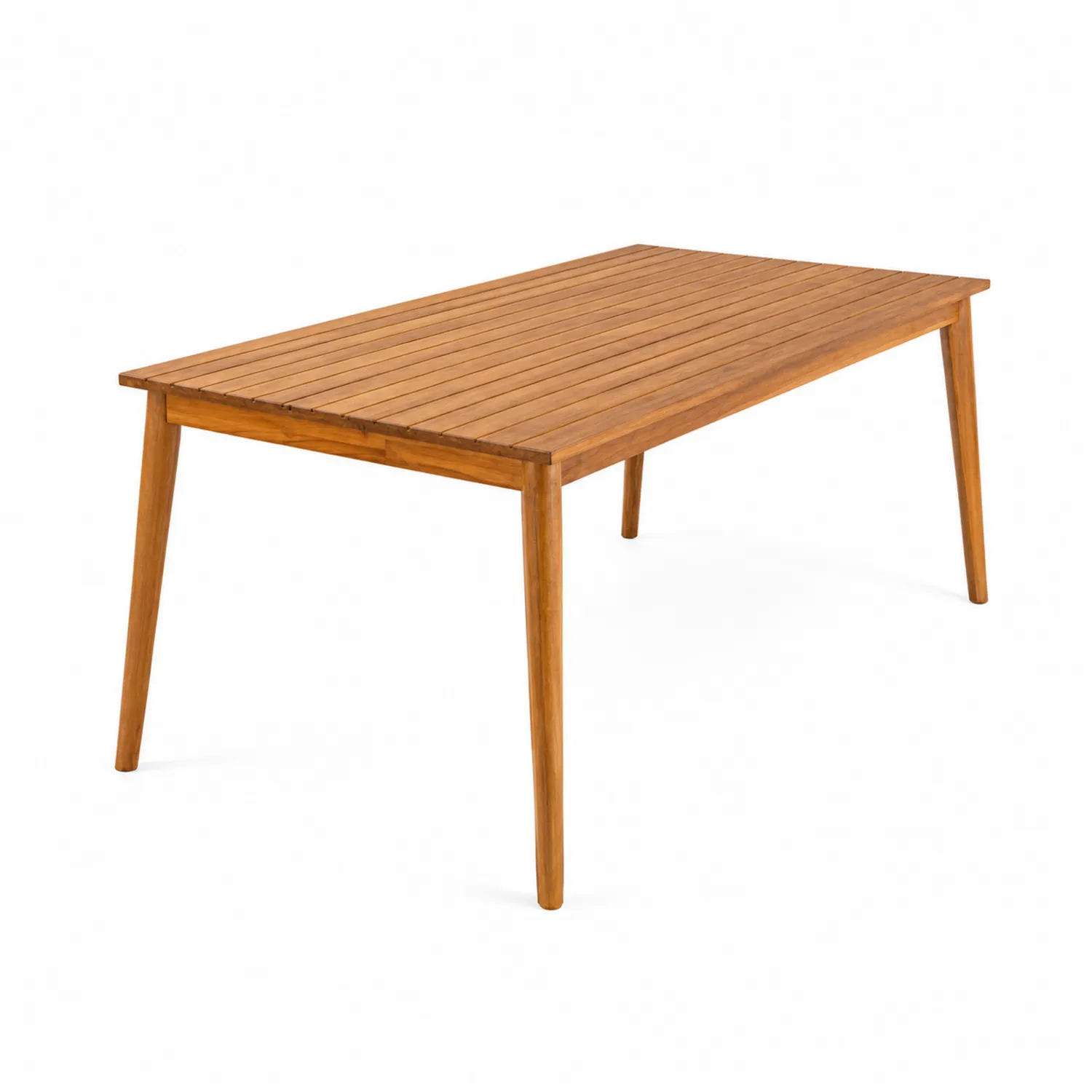 Holztisch aus Akazienholz 180x90x75 cm Braun