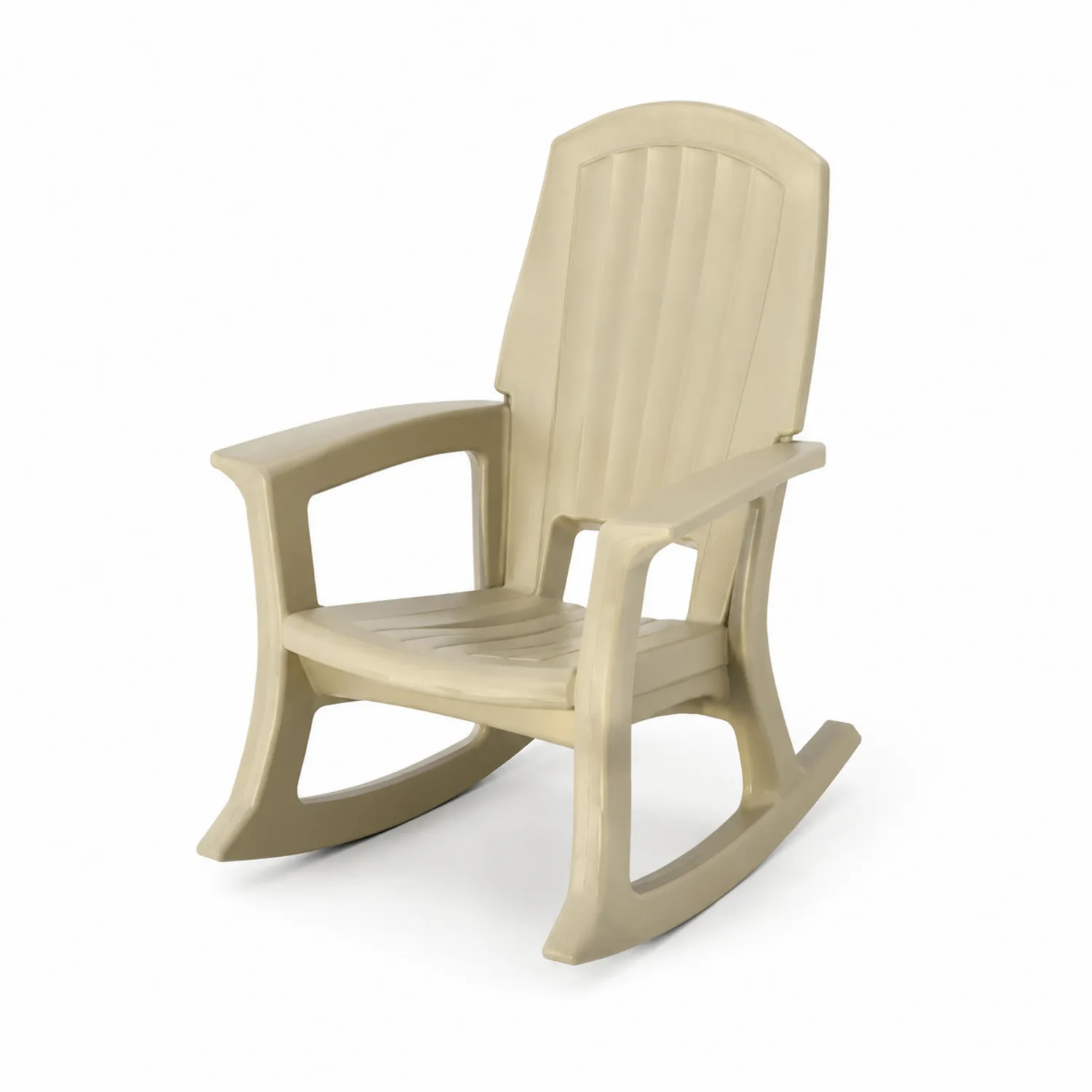 Garten-Schaukelstuhl Polypropylen Beige