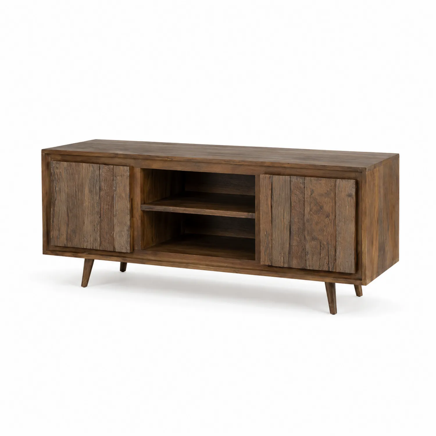 TV-Schrank Akazienholz 120x40x50 cm Braun