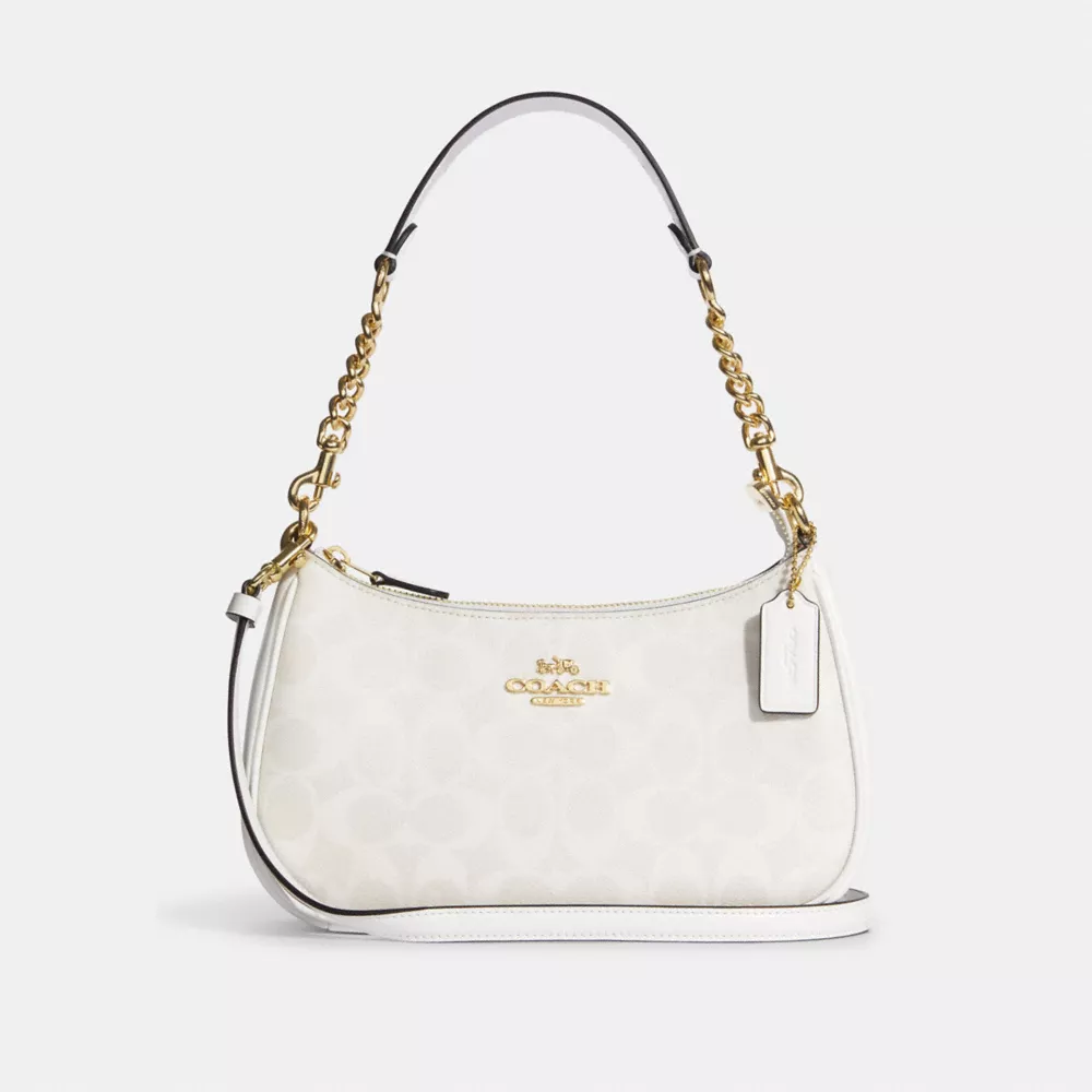 COAthtCH Teri Shoulder Bag In Signature Canvas