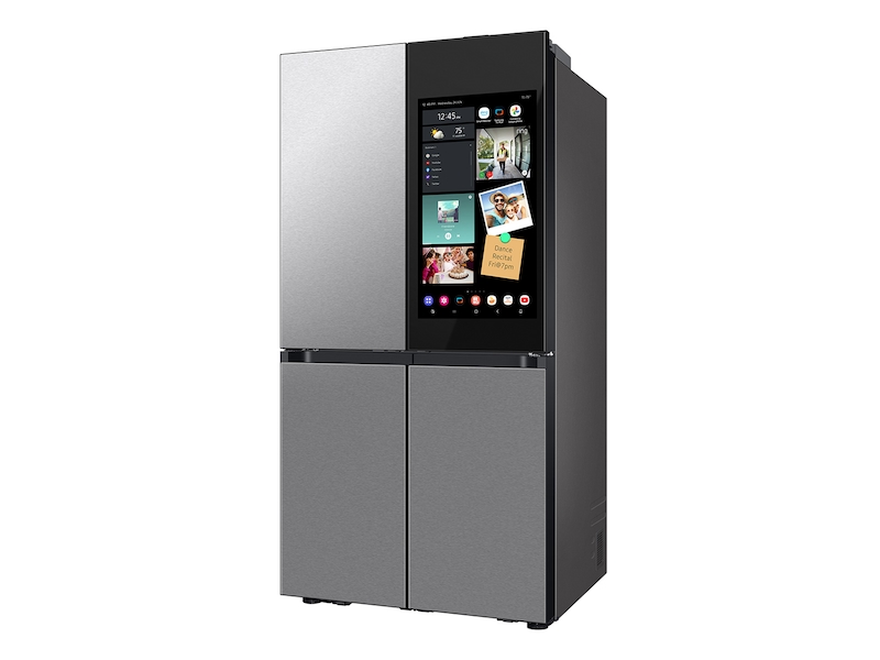 Bespoke 4-Door Flex™ Refrigerator (29 cu. ft.) with AI Family Hub™+ and AI Vision Inside™ in Stainless Steel