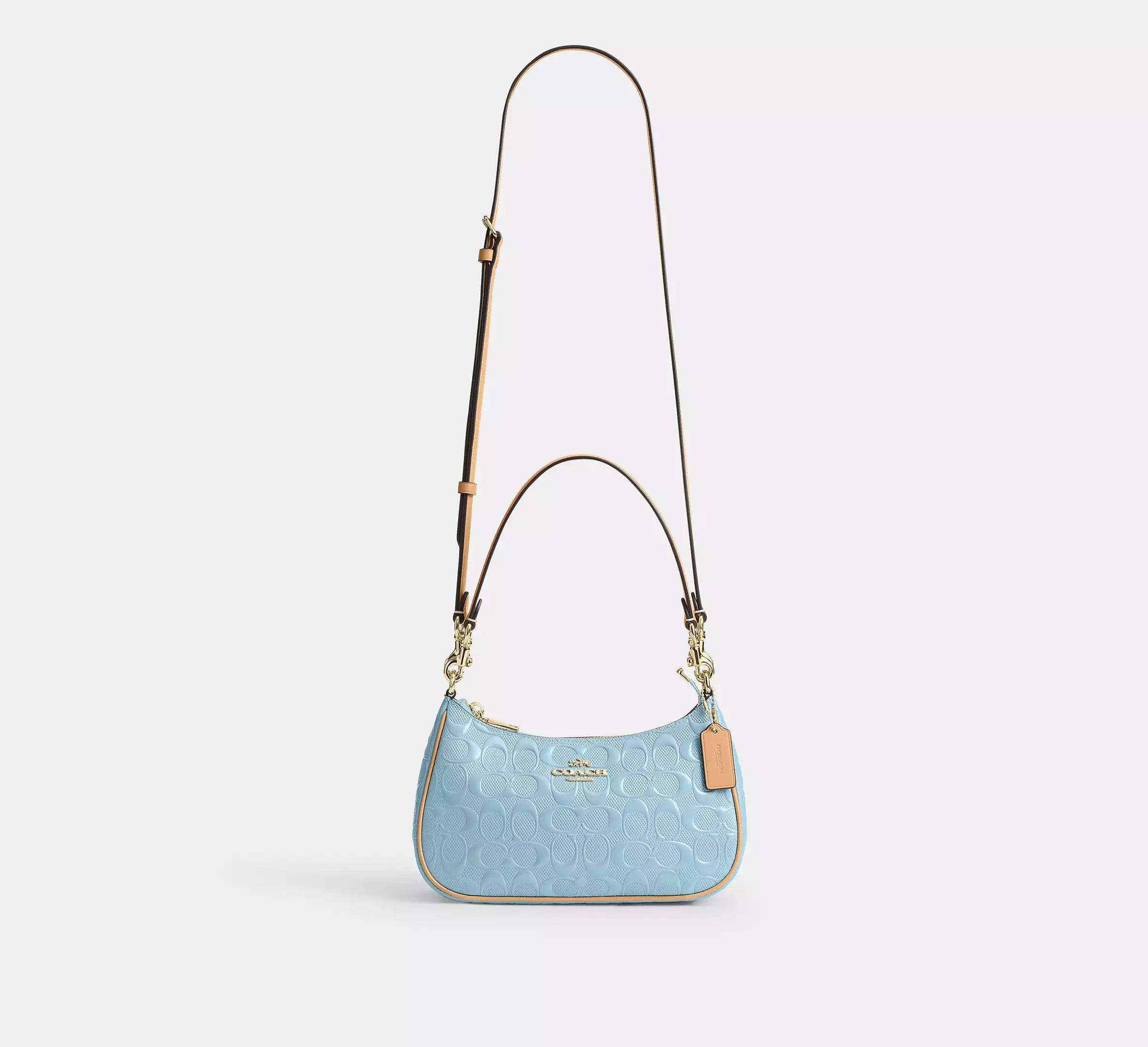 Teri Shoulder Bag In Signature Leather