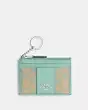 Mini Skinny Id Case In Signature Jacquard