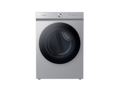 Bespoke 7.6 cu. ft. Ultra Capacity Gas Dryer with AI Optimal Dry and Super Speed Dry in Silver Steel