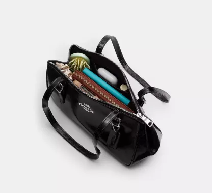 Asher Shoulder Bag With Cow Print