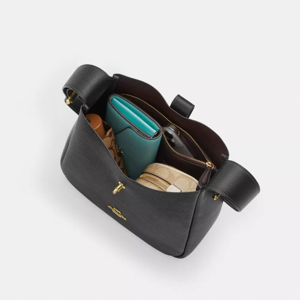 Hadley Convertible Crossbody Bag In Suede