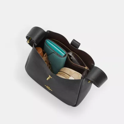 Hadley Convertible Crossbody Bag In Suede