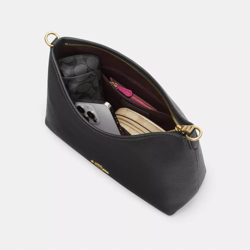 Laurel Shoulder Bag With Signature Rivets