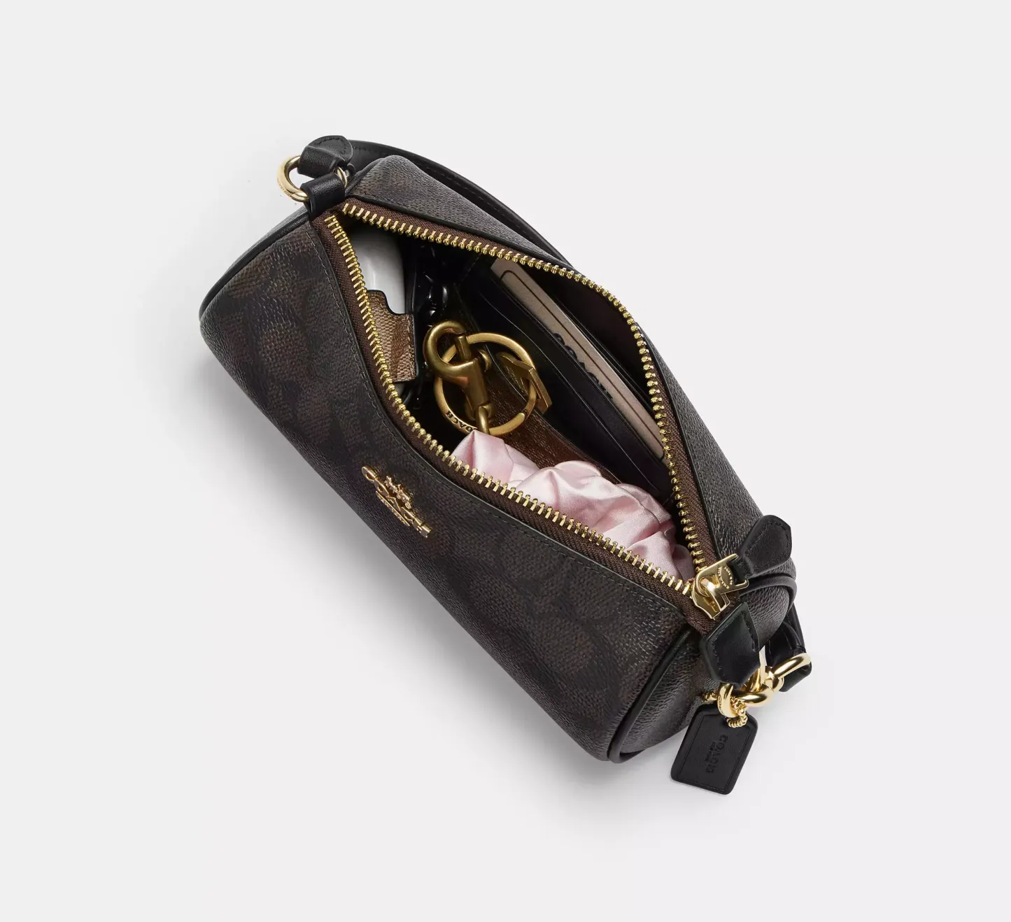 Nolita Barrel Bag In Signature Canvas