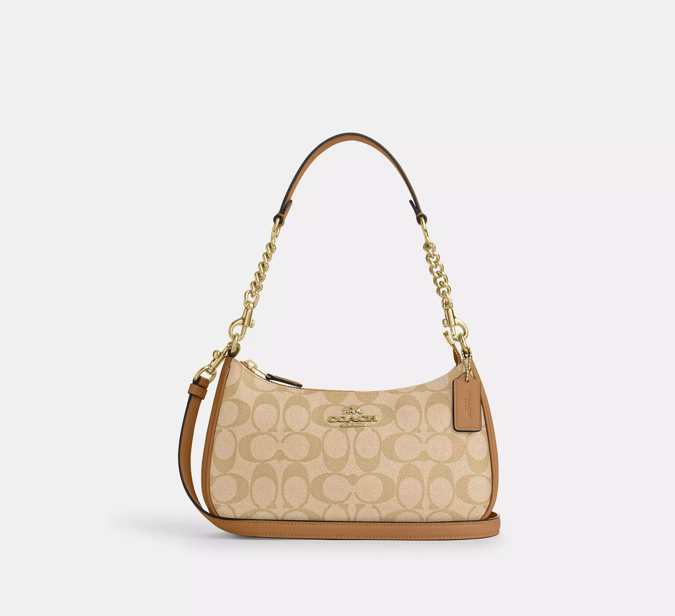 COAthtCH Teri Shoulder Bag In Signature Canvas