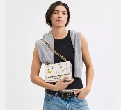 Klare Crossbody Bag In Signature Canvas
