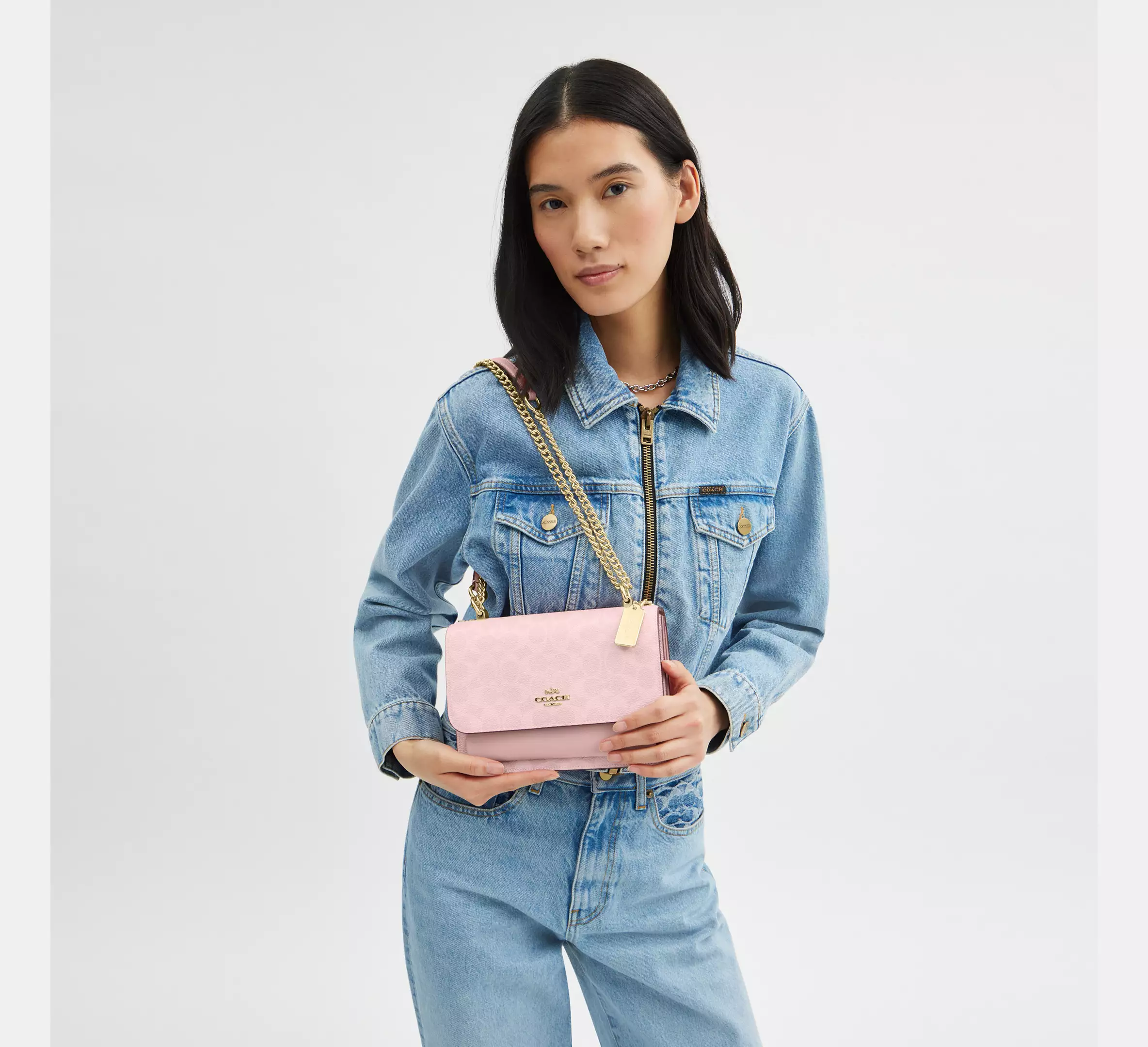 Klare Crossbody Bag In Signature Canvas