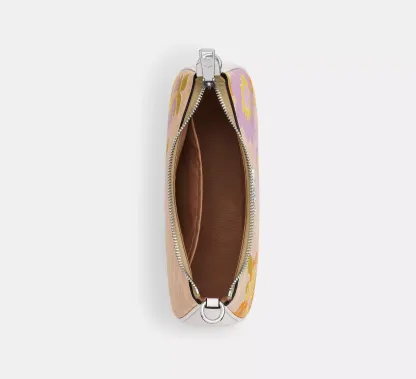 Teri Shoulder Bag In Signature Canvas With Floral Print